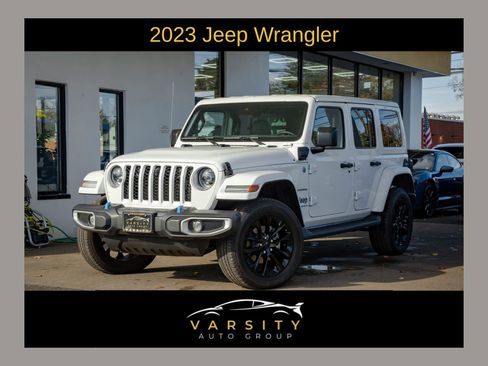 Used 2023 Jeep Wrangler Unlimited Sahara w/ Cold Weather Group image 1