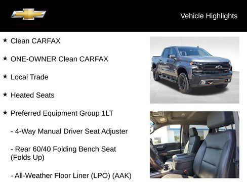 Used 2020 Chevrolet Silverado 1500 LT Trail Boss AWD/4WD image 18