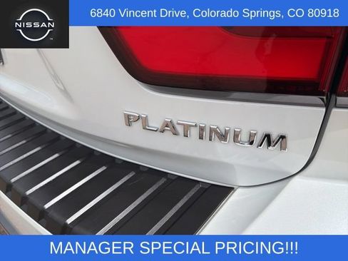 Certified 2023 Nissan Armada Platinum w/ Captain's Chairs Package AWD/4WD image 13