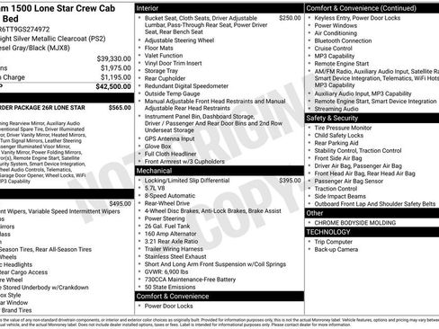 Used 2016 RAM 1500 Lone Star RWD image 39