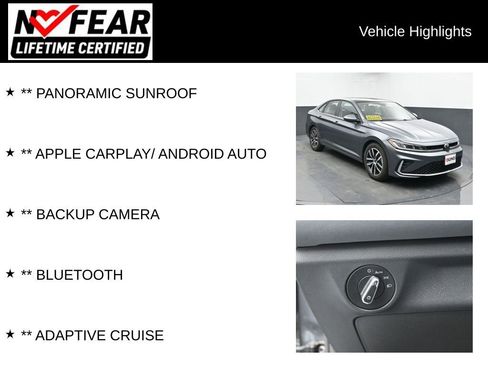 Used 2025 Volkswagen Jetta SE FWD image 2