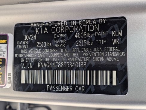 Certified 2025 Kia K5 GT w/ GT1 Package FWD image 33