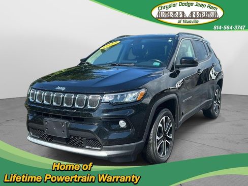 Used 2022 Jeep Compass Limited AWD/4WD image 1