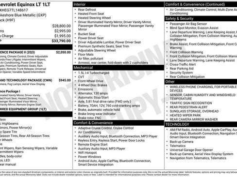 Used 2026 Chevrolet Equinox LT w/ Convenience Package II image 26
