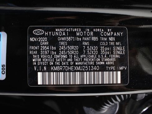 Used 2021 Hyundai Palisade Calligraphy AWD/4WD image 42