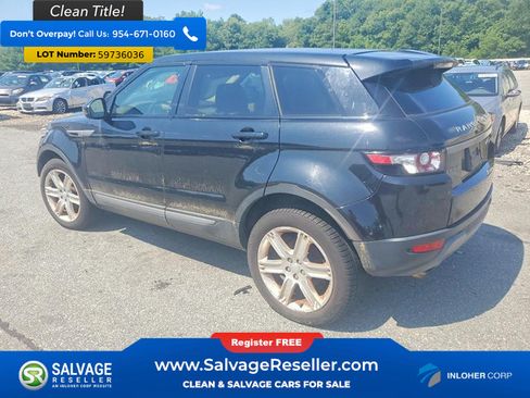 Used 2015 Land Rover Range Rover Evoque Pure Plus AWD/4WD image 3