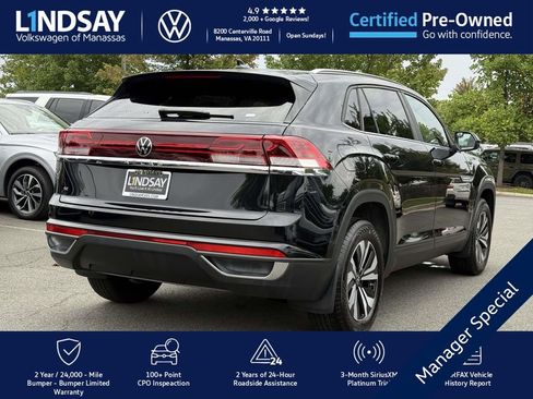 Certified 2024 Volkswagen Atlas Cross Sport SE image 3