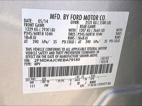 Used 2014 Ford Edge SEL AWD/4WD image 34