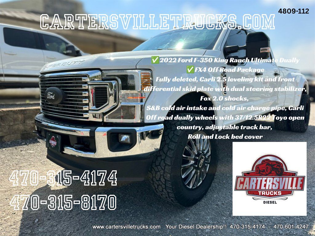 Used 2022 Ford F350 King Ranch w/ King Ranch Ultimate Package AWD/4WD image 1