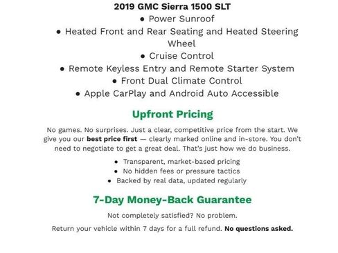 Used 2019 GMC Sierra 1500 SLT w/ SLT Premium Package image 1