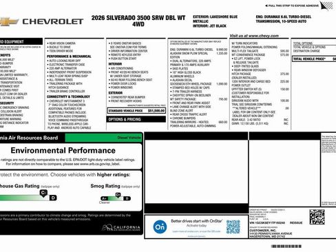 New 2026 Chevrolet Silverado 3500 W/T image 4