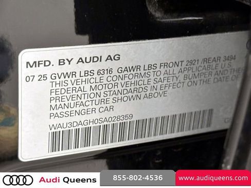 Used 2025 Audi A6 e-tron Prestige w/ Black Warm Weather Package image 31