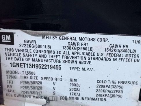 Used 2006 Chevrolet TrailBlazer LT w/ SS Package AWD/4WD image 15