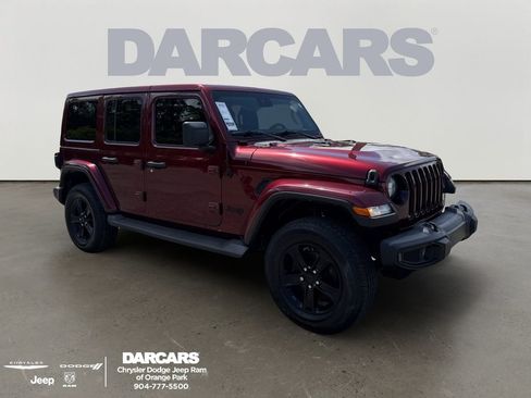 Used 2021 Jeep Wrangler Unlimited Sahara AWD/4WD image 1