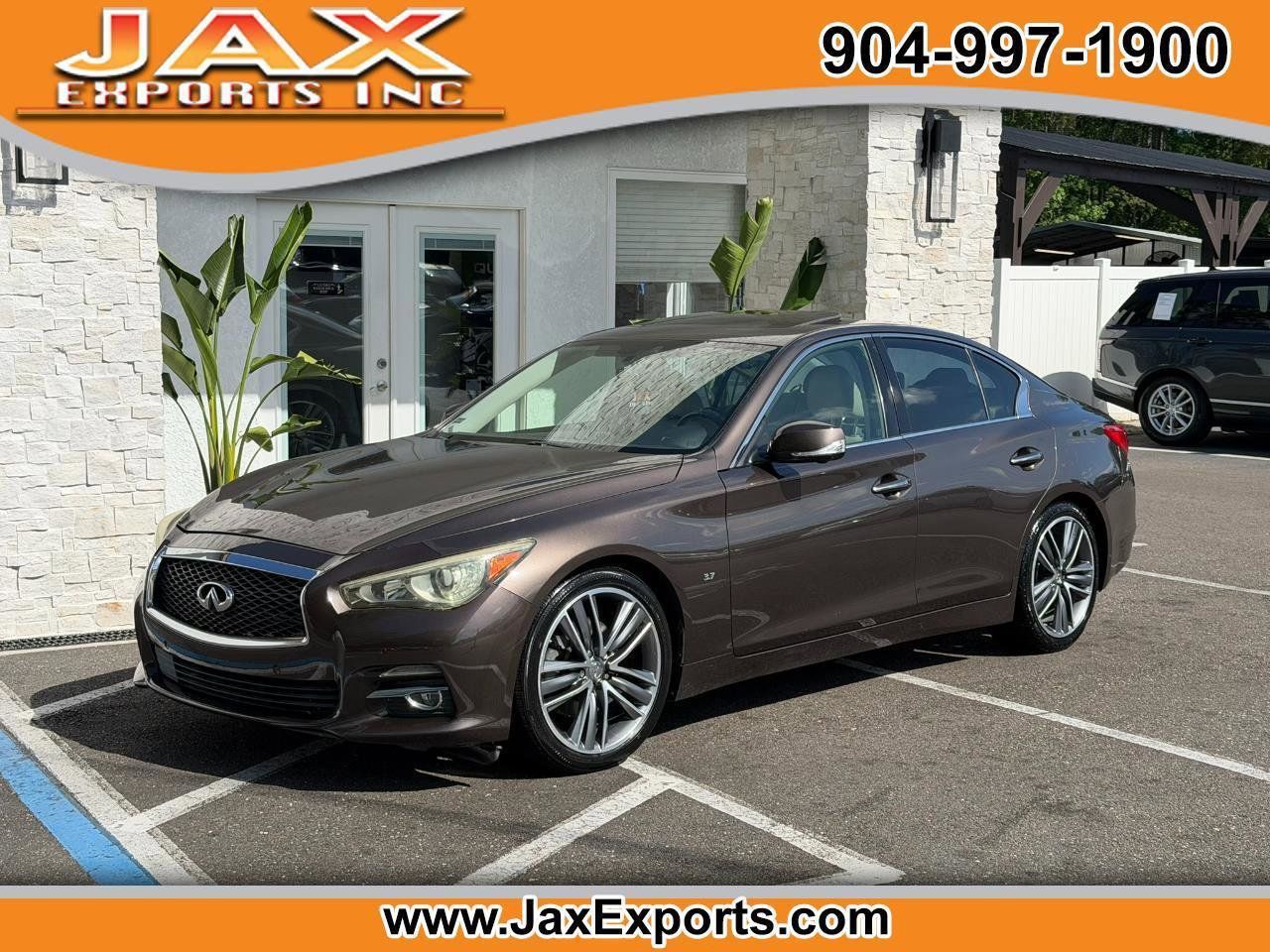 Used 2014 INFINITI Q50 Premium w/ Technology Package RWD image 1