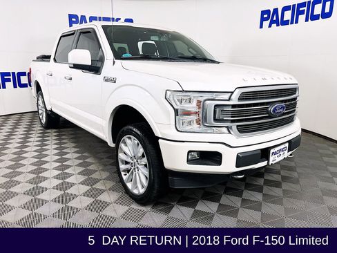 Used 2018 Ford F150 Limited w/ Trailer Tow Package image 1