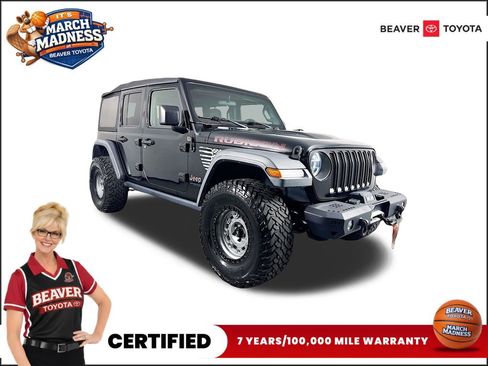 Used 2020 Jeep Wrangler Unlimited Rubicon w/ Steel Bumper Group image 1