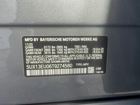 Used 2026 BMW X5 sDrive40i w/ M Sport Package RWD image 31