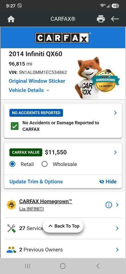 Used 2014 INFINITI QX60 Luxe w/ Premium Plus Package AWD/4WD image 56