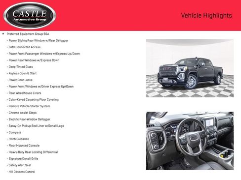 Used 2019 GMC Sierra 1500 Denali w/ Denali Ultimate Package AWD/4WD image 3