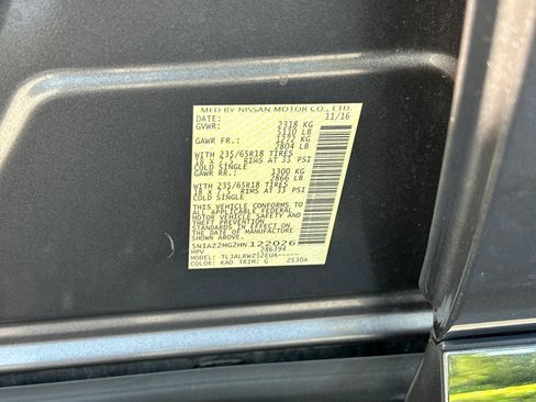 Used 2017 Nissan Murano SL w/ Cargo Package FWD image 21
