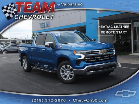 Certified 2022 Chevrolet Silverado 1500 LTZ w/ Technology Package AWD/4WD image 1