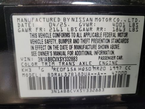 Used 2025 Nissan Sentra SV w/ Trunk Package FWD image 33