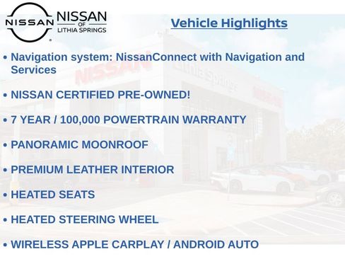 Certified 2025 Nissan Rogue Platinum w/ Platinum Premium Package FWD image 31
