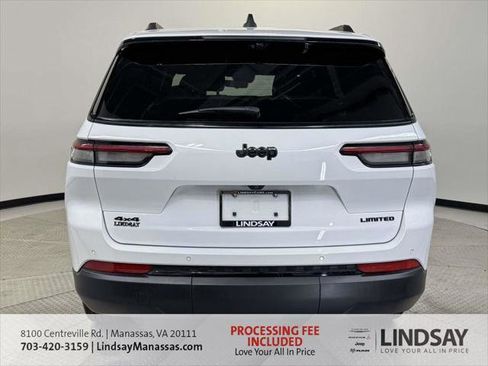 Certified 2025 Jeep Grand Cherokee L Limited w/ Luxury Tech Group II AWD/4WD image 8