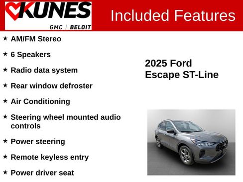 Used 2025 Ford Escape ST-Line AWD/4WD image 2