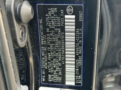 Certified 2024 Toyota Camry SE image 54