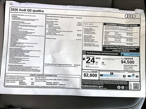 New 2026 Audi Q5 Premium AWD/4WD image 14