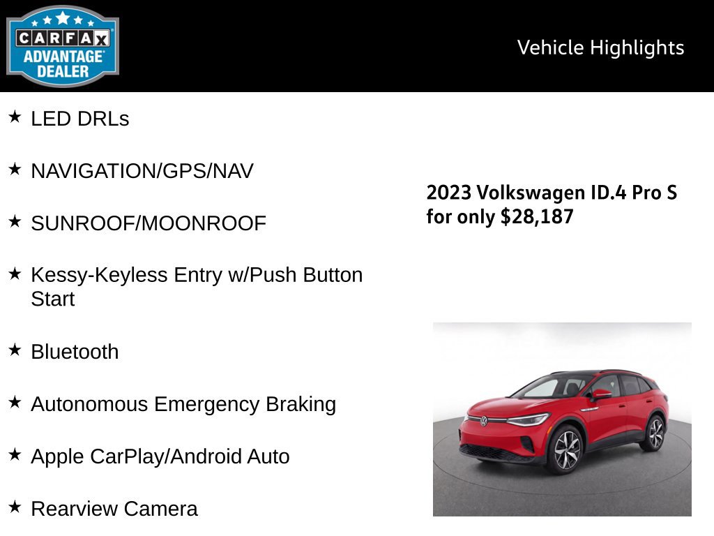 Certified 2023 Volkswagen ID.4 Pro S AWD/4WD image 5