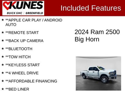Used 2024 RAM 2500 Big Horn w/ Bed Utility Group