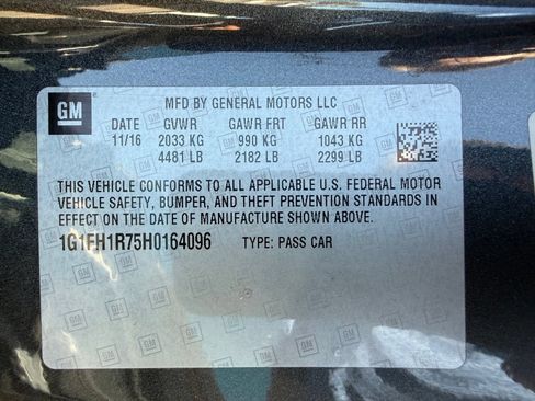 Certified 2017 Chevrolet Camaro SS w/ 50th Anniversary Edition RWD image 47