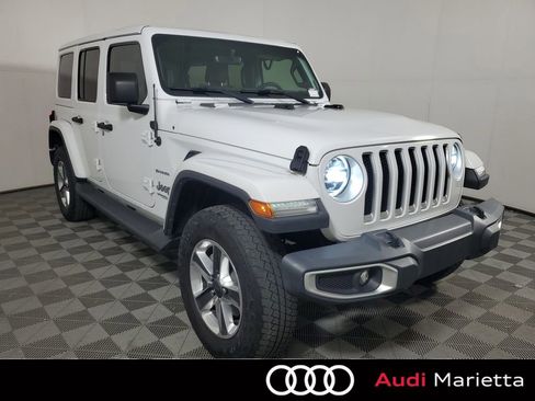 Used 2020 Jeep Wrangler Unlimited Sahara image 1