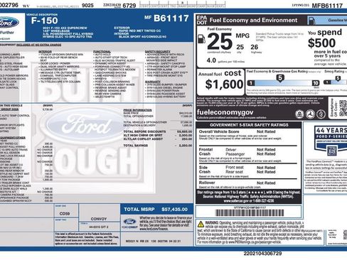 Used 2021 Ford F150 XLT w/ Equipment Group 302A High RWD image 5