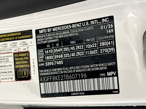 New 2026 Mercedes-Benz GLS 63 AMG 4MATIC image 35