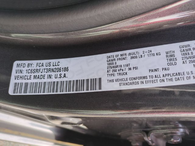 Used 2024 RAM 1500 Laramie AWD/4WD image 35