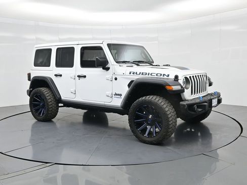 Used 2021 Jeep Wrangler Unlimited Rubicon 4xe w/ Steel Bumper Group image 4