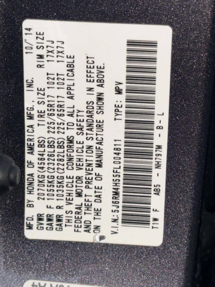 Used 2015 Honda CR-V EX image 19