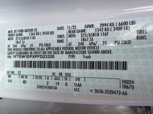 Used 2023 Ford F150 XLT w/ Equipment Group 302A High image 40