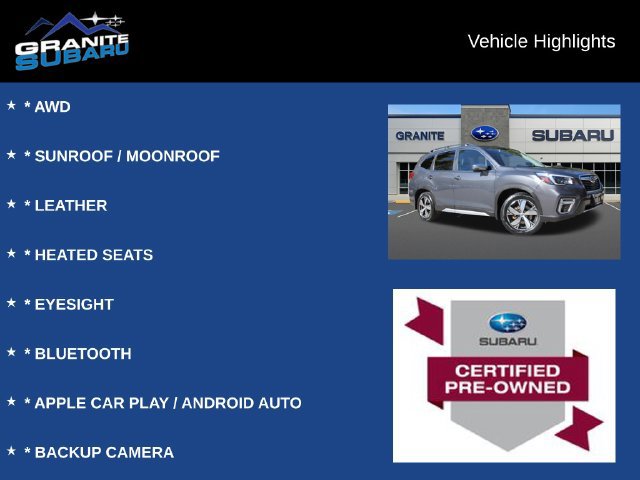 Used 2021 Subaru Forester Touring AWD/4WD image 2
