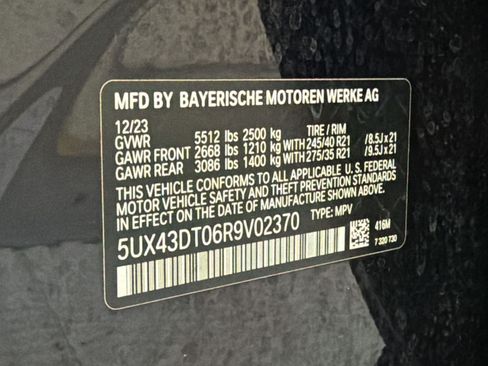 Certified 2024 BMW X4 M40i w/ Premium Package AWD/4WD image 20