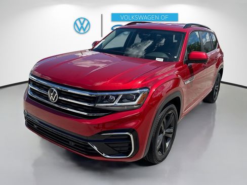 Used 2021 Volkswagen Atlas SE w/ Towing Package FWD image 1