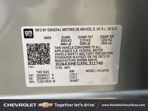 Used 2024 Chevrolet Equinox LS w/ Driver Confidence II Package FWD image 32