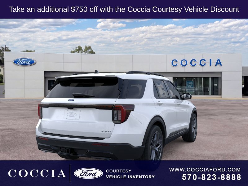 New 2026 Ford Explorer ST-Line w/ ST-Line Street Pack AWD/4WD image 8