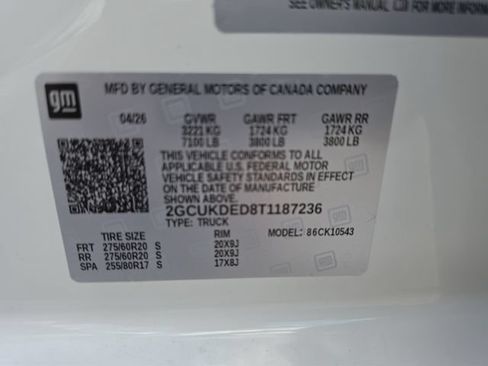 New 2026 Chevrolet Silverado 1500 LT w/ All Star Edition Plus AWD/4WD image 39
