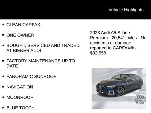 Used 2023 Audi A5 2.0T Premium w/ Convenience Package image 8