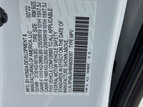 Used 2022 Honda Odyssey Elite image 46